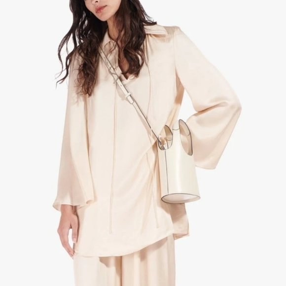STAUD Tops - Staud Toulon Tunic champagne ivory medium NWT